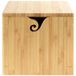 Merkloos Garenkom garenhouder garenhouder - 7,75 x 7,75 x 7 inch - Bamboe - Bruin
