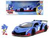 Jada Toys Sonic Lamborghini Veneno 1:24 Blauw Metaal
