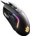 STEELSERIES Souris de jeu, Rival 5, conception ergonomique, 9 boutons, capteur optique 18.000 CPI, durée de vie de 80 millions de clics