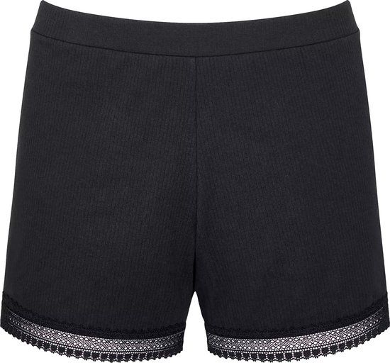 Sloggi GO Ribbed Short - Zwart - XS - Dames