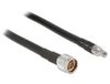 DeLOCK 13021 - Câble d'antenne - N/RP-SMA - 3m - Noir