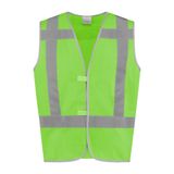 Merkloos / Sans marque Bestex Fabricage BV Veiligheidsvest 100% polyester lime maat 6XL-7XL