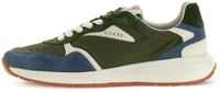 Guess Aria Trainers Groenblauw Leer Synthetisch Rubber Heren Maat 45