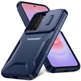 Selected by GSMpunt.nl Samsung Galaxy A27 Hoesje Camera Slider Back Cover Schokbestendig Blauw