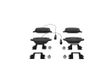 Bosch BP1732 remblokken achteras ECE-R90 goedkeuring 1 set 4 remblokken
