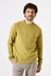 Garcia Hommes Pull Uni Jaune Manches longues