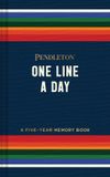 Chronicle Books Pendleton One Line a Day - Dagboek voor 5 jaar - A Five-Year Memory Book