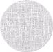 Zeller placemat Circle - 10x - glanzend wit - kunststof - rond - Dia 38 cm - onderlegger