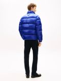 Tommy Hilfiger Heren Gewatteerde Jas M Polyester Blauw