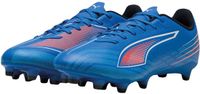 PUMA ULTRA 6 PLAY FG/AG Unisex Sportschoenen - Ultra Blue-PUMA White-Glowing Red