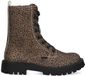Mexx Kids XX825591-797 Meisjes Biker Boots - Bruin - Imitatieleer - Veters