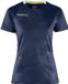 Craft Premier Solid Chemise Manches Courtes Femme - Marine