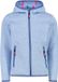CMP Fleece met capuchon voor meisjes, 5 jaar, Polyester, Lange mouw, Steekzakken, Rits, Gemeleerd, sky-bianco