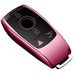 Tukellen Roze Zachte TPU Sleutelhoes Beschermer Compatibel met Mercedes Benz E-Klasse S-Klasse A-Klasse C-Klasse G-Klasse