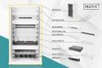 Digitus 10 inch netwerkset, incl. 12HE wandbehuizing, grijs en diverse componenten