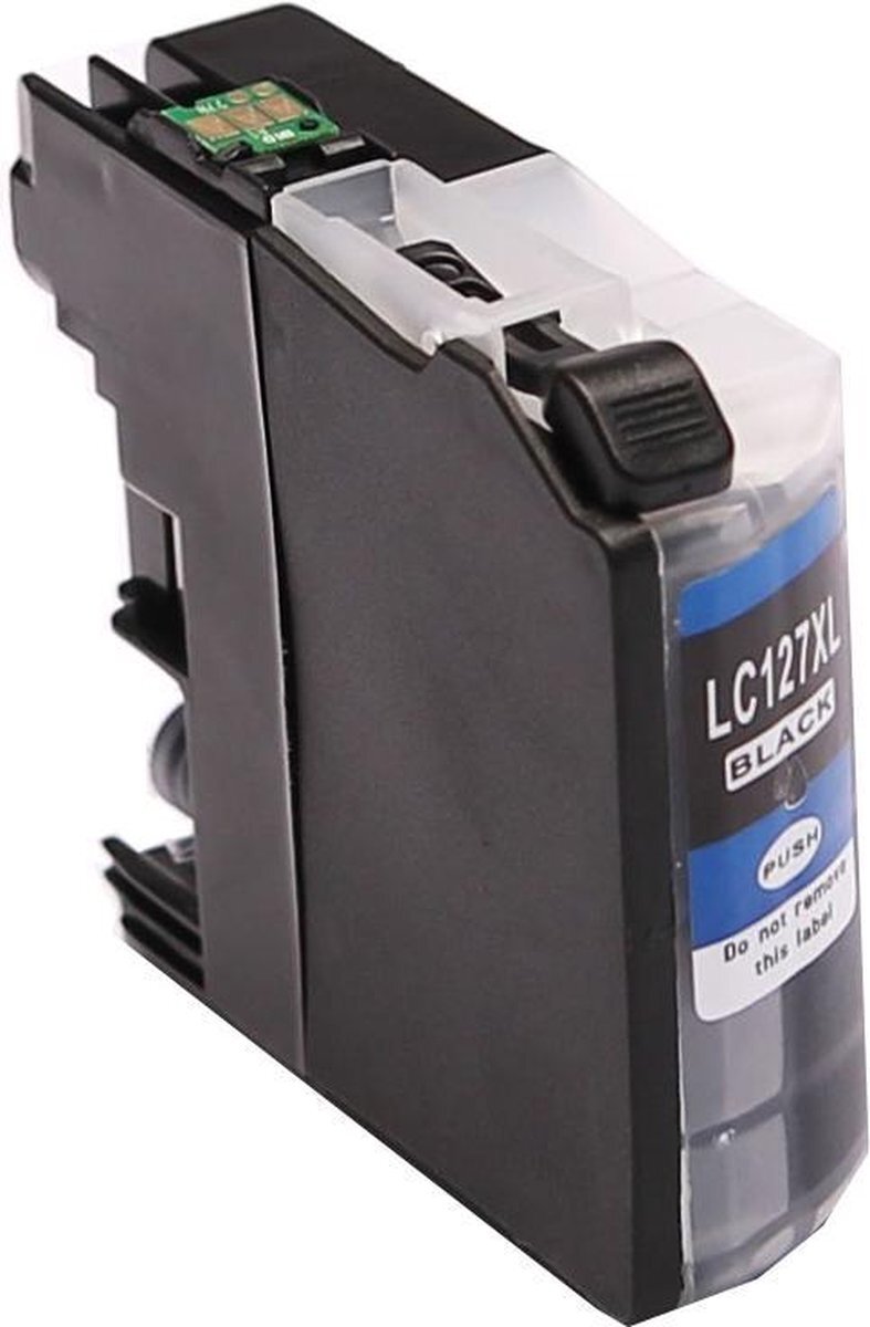 Abc Huismerk inkt cartridge voor Brother LC-127XL zwart voor Brother DCP-J4110DW DCP-J4110W MFC-J4310DW MFC-J4410DW MFC-J4510DW MFC-J4610DW MFC-J4710DW van