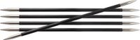KnitPro Karbonz aiguilles à chaussettes 15cm 2.25mm - 3 pièces