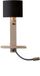 it's about RoMi Wandlamp Florence - Bruin - 24x24x52cm