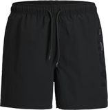 JACK & JONES PLUS SIZE JACK&JONES JPSTMAUI WAVE LOGO SWIM SHORTS SN PLS Jongens Zwembroeken Zwart