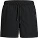 JACK & JONES PLUS SIZE JACK&JONES JPSTMAUI WAVE LOGO SWIM SHORTS SN PLS Jongens Zwembroeken Zwart