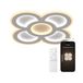 Ksix Plafonnier intelligent Barcelona Slim Wi-Fi Blanc LED 90W 11387lm