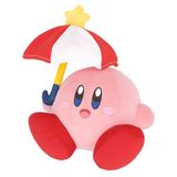 San-Ei Official Kirby Parasol Peluche (19cm)