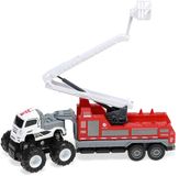 Atosa Metalen Vrachtwagen 2 Geassorteerd 31x13 Cm Zilver Kinderen