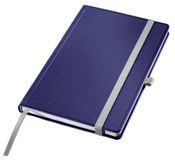 Leitz Style Carnet A5 Ligné - Couverture rigide - Papier 100 grammes - Bleu Titane