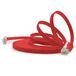1aTTack.de 1m - Rood - 1 stuk - Cat.6 platte netwerkkabel Cat6 platte kabel ultra platte Cat.6 patchkabel 1000 Mbit/s Gigabit LAN (RJ45) plat slank micro