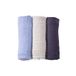 Set Kinousses - Set van 3 babyluiers – vierkant van chiffon katoen – 70 x 70 cm – veelzijdig inzetbaar: deken, knuffeldier, slabbetje, zonwering – Oeko-Tex-gecertificeerd – cadeau voor geboorte meisjes en jongens –