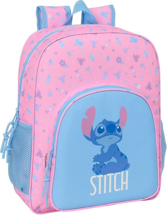 Lilo & Stitch Schoolrugzak Lilo & Stitch Bright Roze 32 x 38 x 12 cm