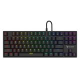 Savio SAVGK-TEMPEST X2 RED Gaming Keyboard - Wired - USB - QWERTY - 80% - Black