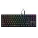 Savio SAVGK-TEMPEST X2 RED Gaming Keyboard - Wired - USB - QWERTY - 80% - Black