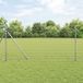 vidaXL Euro hek 1,4 x 10 m PVC-gecoat ijzer