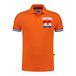Bellatio Decorations Racing 33 Grote maten polo shirt oranje 4XL