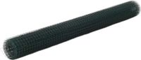 vidaXL - Kippengaas - 10x1,5 m - staal - met - PVC - coating - groen