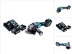 Makita GA 023 GD2 accu haakse slijper 40 V max. 125 mm borstelloos XGT + 2x accu 2,5 Ah + oplader