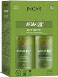 Inoar Argan Oil Keratine Treatment Shampooing & Après-shampoing à la kératine 2x250ml