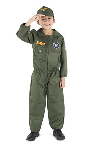 Dress Up America Dress Up America Luchtmacht Piloot Kostuum Voor Kinderen