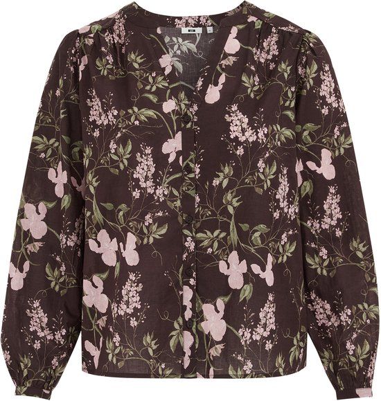 WE Fashion Dames blouse met print – Curve