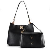 U.S. POLO ASSN. Jones Hobo schoudertas met extra tas zwart