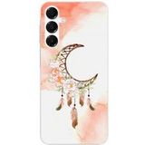 Samsung Galaxy A16 Dreamcatcher lune bedrukt siliconen hoesje