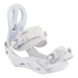 Nitro Rythm Snowboardbindingen Voor Vrouwen Wit S