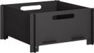 vidaXL Brasero Noir 40 x 40 x 20 cm Acier