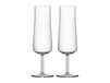 Orrefors Verre à champagne Informal 22 cl Lot de 2 Transparent