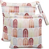 Famanu – Opbergdoos - opvouwbare opbergkubus - 4 stuks (30 x 30 x 30 cm) - organizer van stof met handgrepen - mandenopslag