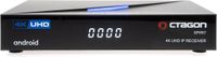 Octagon SPIRIT 4K UHD Android 9 IP-Receiver (2 GB RAM, Zwart)