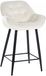 AndOutdoorMatch Tabouret de bar Ezra - Blanc