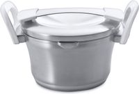 BergHOFF Essentials Kookpot met deksel wit 20 cm - Grijs - PFAS-vrij