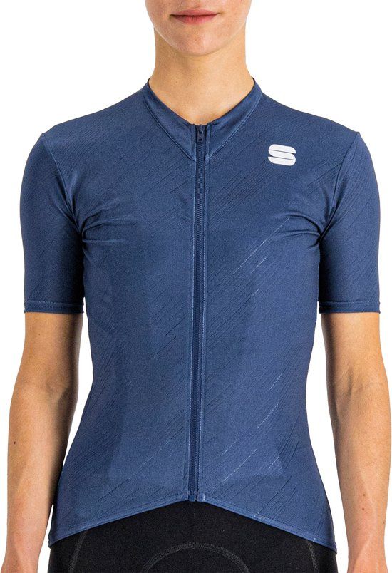 Sportful Flare W Fietsshirt Dames - Blauw - Maat XL